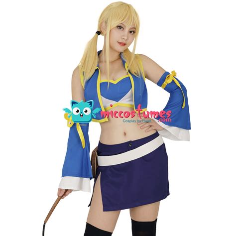 lucy heartfilia cosplay|Amazon.com: Fairy Tail Lucy Costume.